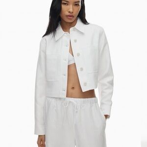 Aritzia Wilfred Little Cropped Jacket Medium *New Without Tags*